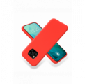 ETUI GUMA SMOOTH NA TELEFON  XIAOMI POCO X3 / X3 PRO / X3 NFC CZERWONY