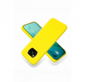ETUI GUMA SMOOTH NA TELEFON  XIAOMI POCO X3 / X3 PRO / X3 NFC ŻÓŁTY