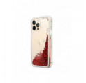 ETUI LIQUID SPARKLE NA TELEFON  APPLE IPHONE 11 PRO CZERWONY