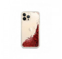 ETUI LIQUID SPARKLE NA TELEFON  APPLE IPHONE 11 PRO CZERWONY