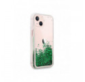 ETUI LIQUID SPARKLE NA TELEFON  APPLE IPHONE 12 / 12 PRO ZIELONY