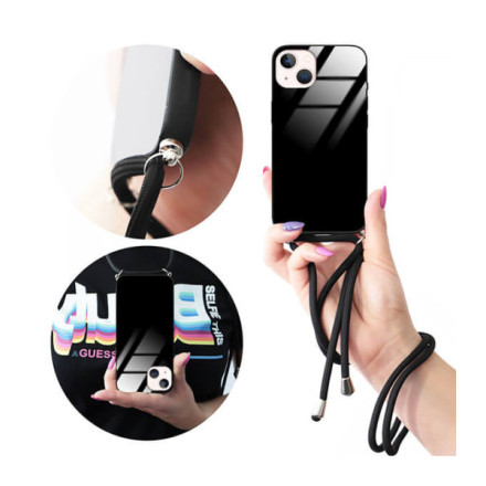 ETUI CROSS GLAM NA TELEFON APPLE IPHONE 13 BLACK