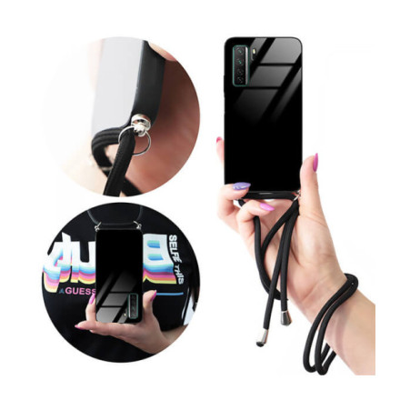 ETUI CROSS GLAM NA TELEFON HUAWEI NOVA 7 SE BLACK