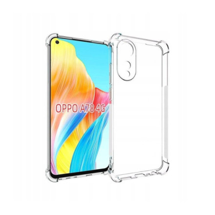 Etui Antishock na Telefon na OPPO A78 4G Transparentny