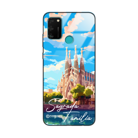 Etui Black Case Glass do HUAWEI HONOR 9A SUMMER PARADISE ST_PAR100