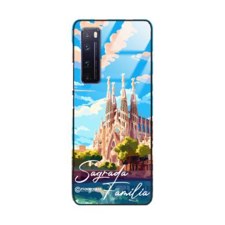 Etui Black Case Glass do HUAWEI NOVA 7 PRO SUMMER PARADISE ST_PAR100