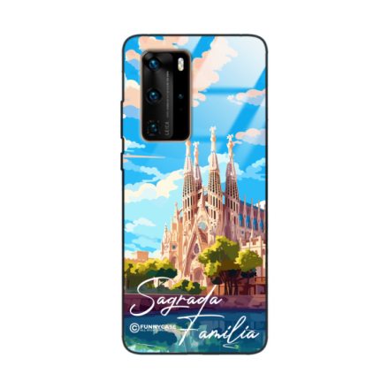 Etui Black Case Glass do HUAWEI P40 PRO SUMMER PARADISE ST_PAR100