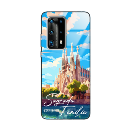 Etui Black Case Glass do HUAWEI P40 PRO PLUS SUMMER PARADISE ST_PAR100