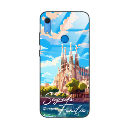 Etui Black Case Glass do HUAWEI Y6S SUMMER PARADISE ST_PAR100