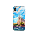 Etui Black Case Glass do IPHONE XS MAX SUMMER PARADISE ST_PAR100