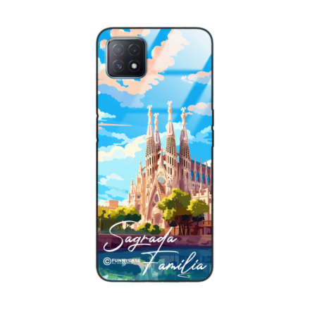 Etui Black Case Glass do OPPO A72 5G SUMMER PARADISE ST_PAR100