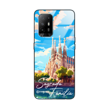 Etui Black Case Glass do OPPO A94 5G SUMMER PARADISE ST_PAR100