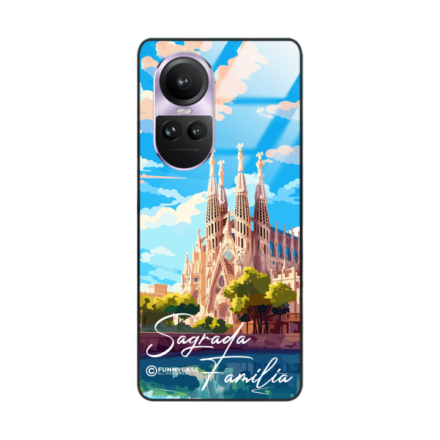 Etui Black Case Glass do OPPO RENO 10 PRO SUMMER PARADISE ST_PAR100