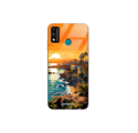 Etui Black Case Glass do HUAWEI HONOR 9X LITE SUMMER PARADISE ST_PAR101