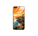 Etui Black Case Glass do HUAWEI HONOR 7A SUMMER PARADISE ST_PAR101