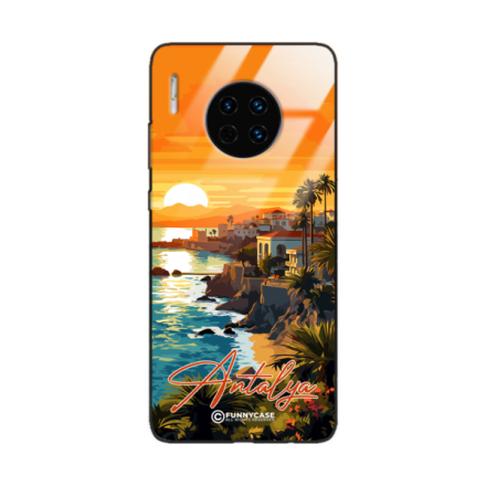 Etui Black Case Glass do HUAWEI MATE 30 SUMMER PARADISE ST_PAR101