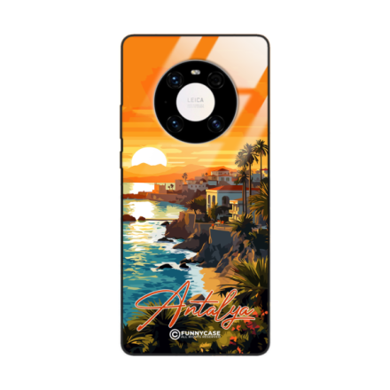 Etui Black Case Glass do HUAWEI MATE 40  SUMMER PARADISE ST_PAR101