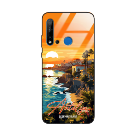 Etui Black Case Glass do HUAWEI NOVA 5I SUMMER PARADISE ST_PAR101