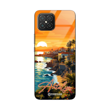 Etui Black Case Glass do HUAWEI NOVA 8 SE SUMMER PARADISE ST_PAR101