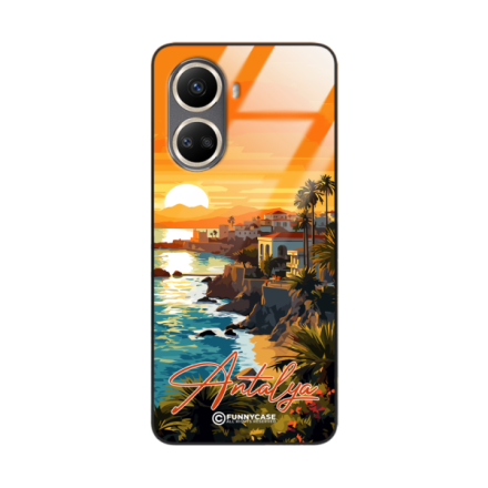 Etui Black Case Glass do HUAWEI NOVA 10 SE SUMMER PARADISE ST_PAR101