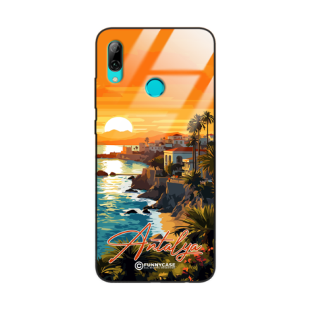 Etui Black Case Glass do HUAWEI P SMART 2019 SUMMER PARADISE ST_PAR101