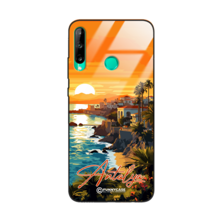 Etui Black Case Glass do HUAWEI P40 LITE E SUMMER PARADISE ST_PAR101