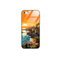 Etui Black Case Glass do IPHONE 5 SUMMER PARADISE ST_PAR101