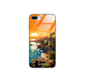 Etui Black Case Glass do IPHONE 7 PLUS SUMMER PARADISE ST_PAR101