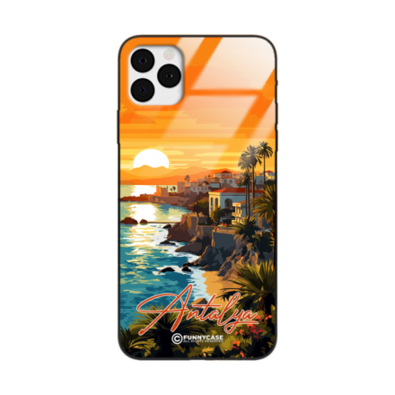 Etui Black Case Glass do IPHONE 11 PRO SUMMER PARADISE ST_PAR101