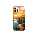 Etui Black Case Glass do IPHONE 12 PRO SUMMER PARADISE ST_PAR101