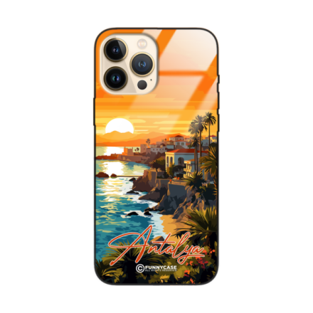 Etui Black Case Glass do IPHONE 13 PRO MAX SUMMER PARADISE ST_PAR101