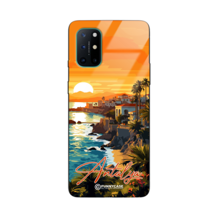 Etui Black Case Glass do ONEPLUS 8T SUMMER PARADISE ST_PAR101