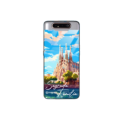 Etui Black Case Glass do SAMSUNG GALAXY A80 SUMMER PARADISE ST_PAR100