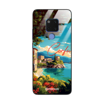 Etui Black Case Glass do HUAWEI MATE 20 SUMMER PARADISE ST_PAR102