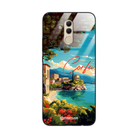 Etui Black Case Glass do HUAWEI MATE 20 LITE SUMMER PARADISE ST_PAR102