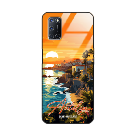 Etui Black Case Glass do OPPO A52 SUMMER PARADISE ST_PAR101