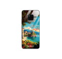 Etui Black Case Glass do HUAWEI MATE 20 PRO SUMMER PARADISE ST_PAR102