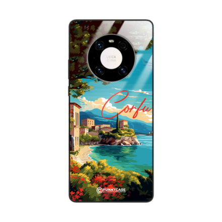 Etui Black Case Glass do HUAWEI MATE 40  SUMMER PARADISE ST_PAR102