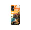 Etui Black Case Glass do OPPO A78 5G SUMMER PARADISE ST_PAR101