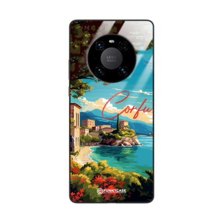 Etui Black Case Glass do HUAWEI MATE 40 PRO SUMMER PARADISE ST_PAR102