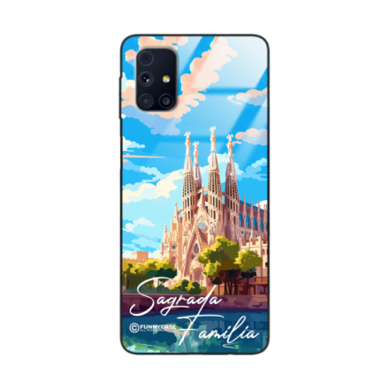 Etui Black Case Glass do SAMSUNG GALAXY M31S SUMMER PARADISE ST_PAR100