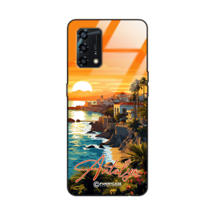 Etui Black Case Glass do OPPO A95 4G SUMMER PARADISE ST_PAR101