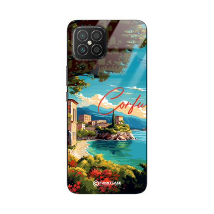 Etui Black Case Glass do HUAWEI NOVA 8 SE SUMMER PARADISE ST_PAR102