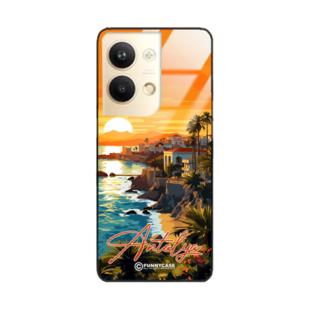 Etui Black Case Glass do OPPO RENO 9 PRO SUMMER PARADISE ST_PAR101