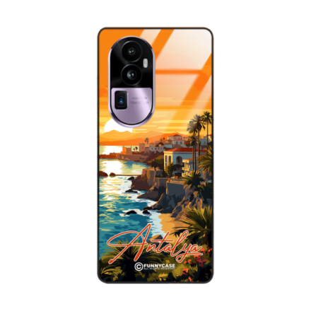 Etui Black Case Glass do OPPO RENO 10 PRO PLUS SUMMER PARADISE ST_PAR101