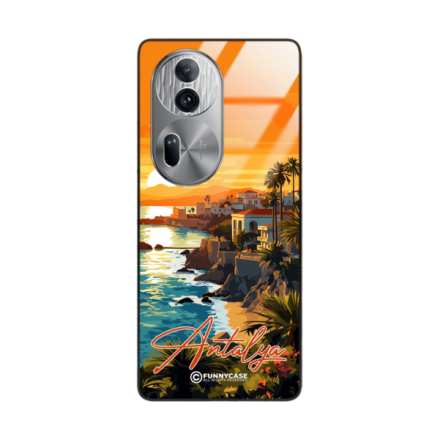 Etui Black Case Glass do OPPO RENO 11 PRO SUMMER PARADISE ST_PAR101