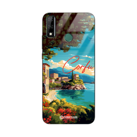 Etui Black Case Glass do HUAWEI Y8S SUMMER PARADISE ST_PAR102