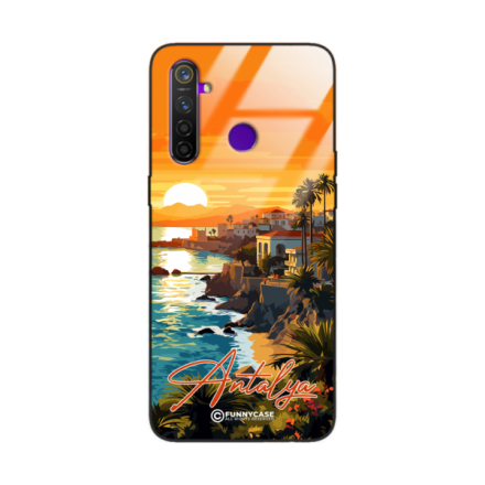 Etui Black Case Glass do REALME 5 PRO SUMMER PARADISE ST_PAR101