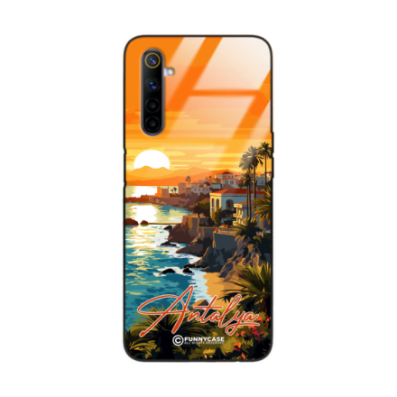 Etui Black Case Glass do REALME 6 SUMMER PARADISE ST_PAR101