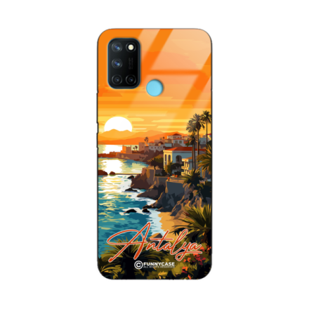 Etui Black Case Glass do REALME 7I SUMMER PARADISE ST_PAR101